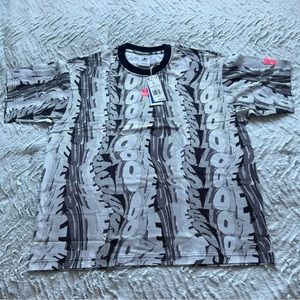 Adidas Originals Love Unites Doodle Print Tee (Gender Neutral) Men's